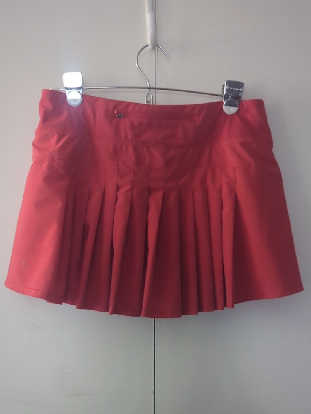 Women’s Red Athletic Skort - Picture 3 of 5